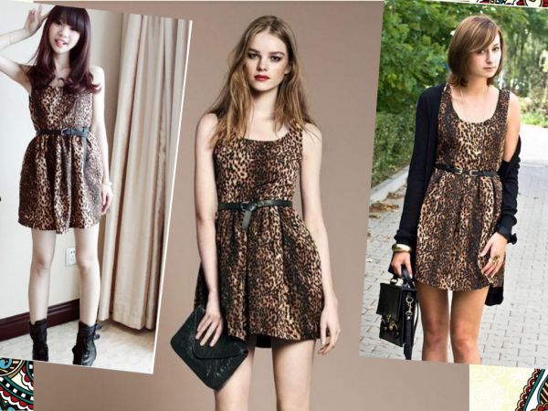 Vestido Leopard